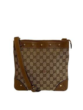 Gucci Studded Crossbody Shoulder Bag